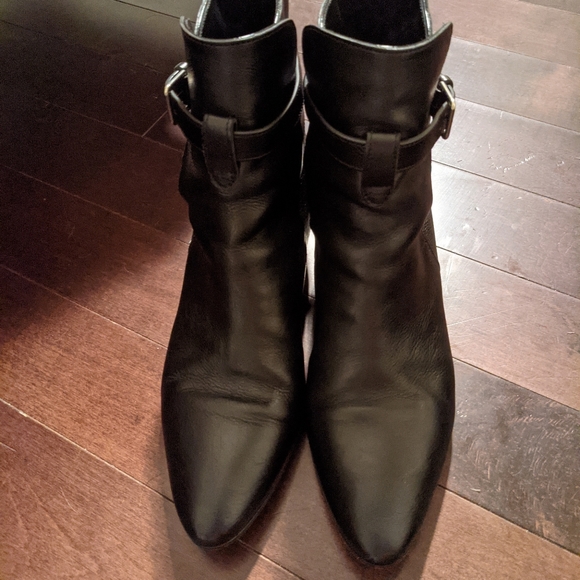AUTHENTIC YSL Black Wyatt Jodhpur Boots - Picture 15 of 15